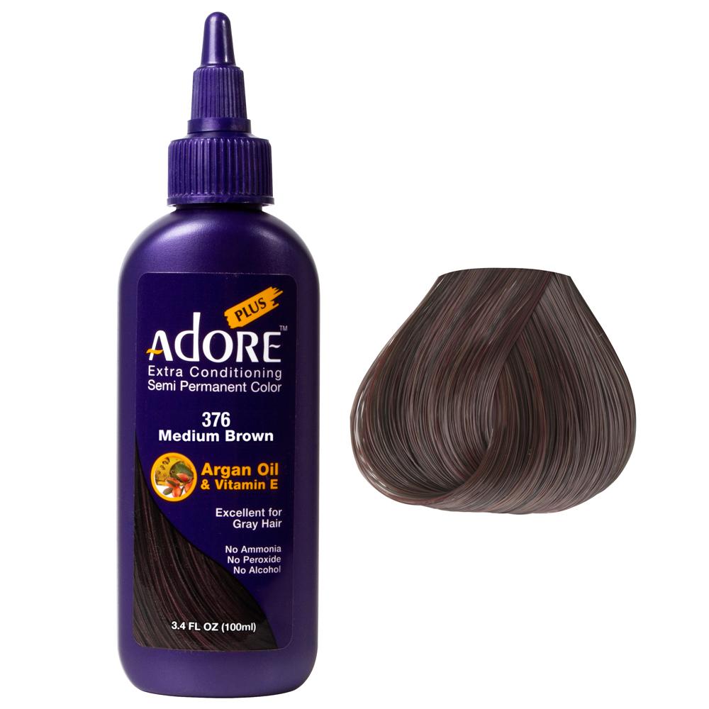 Adore Plus Semi Permanent Color Medium Brown - Salon Warehouse