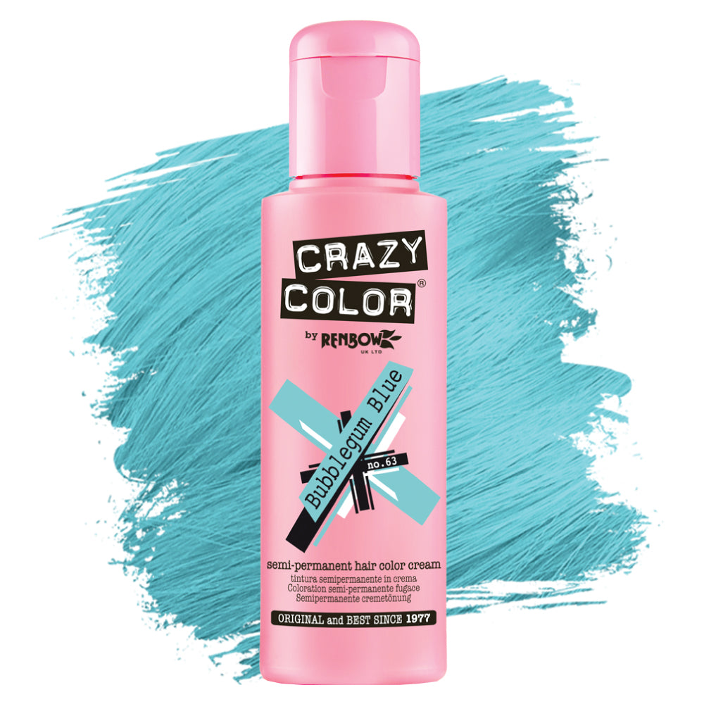 Crazy Color Bubblegum Blue 63 Salon Warehouse Salon Warehouse
