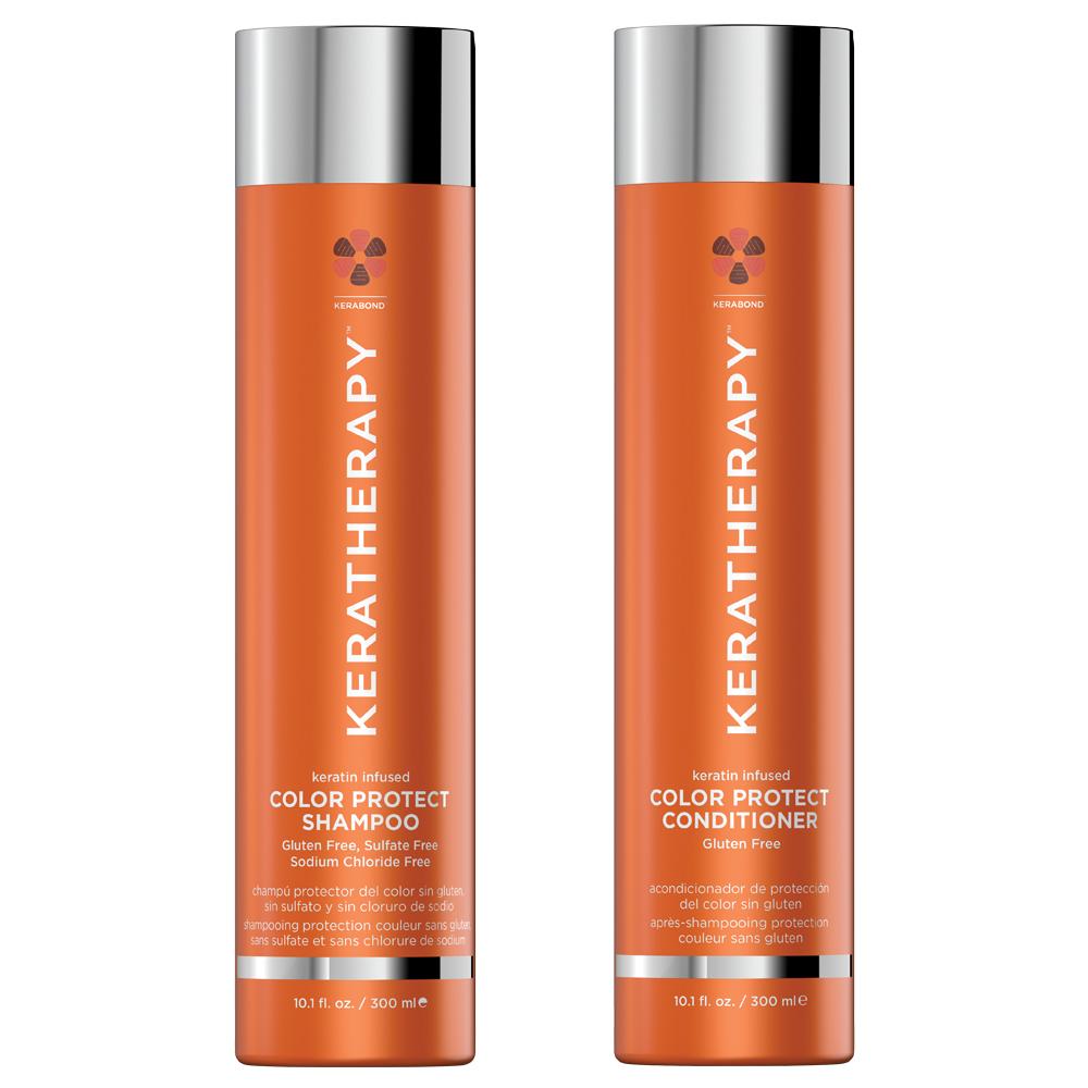 Keratherapy Colour Protect Shampoo & Conditioner Duo 300ml - Salon Warehouse
