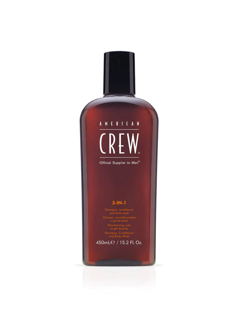 American Crew Classic 3-in-1 Shampoo Conditioner and Body Wash 450ml
