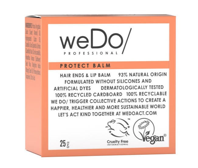 weDo HAIR ENDS & LIP PROTECT BALM 25G - Salon Warehouse