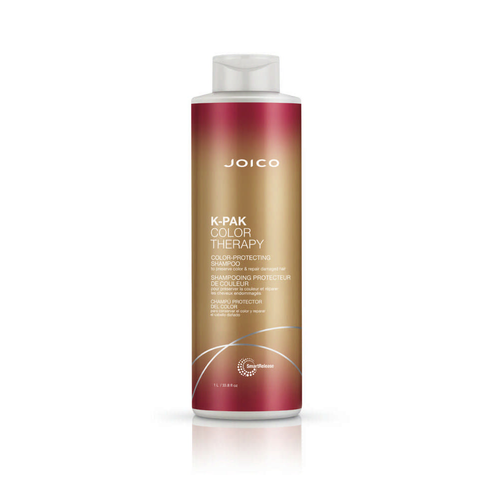 Joico K-PAK Color Therapy Shampoo - to preserve color & repair damaged hair 1000ml - Salon Warehouse