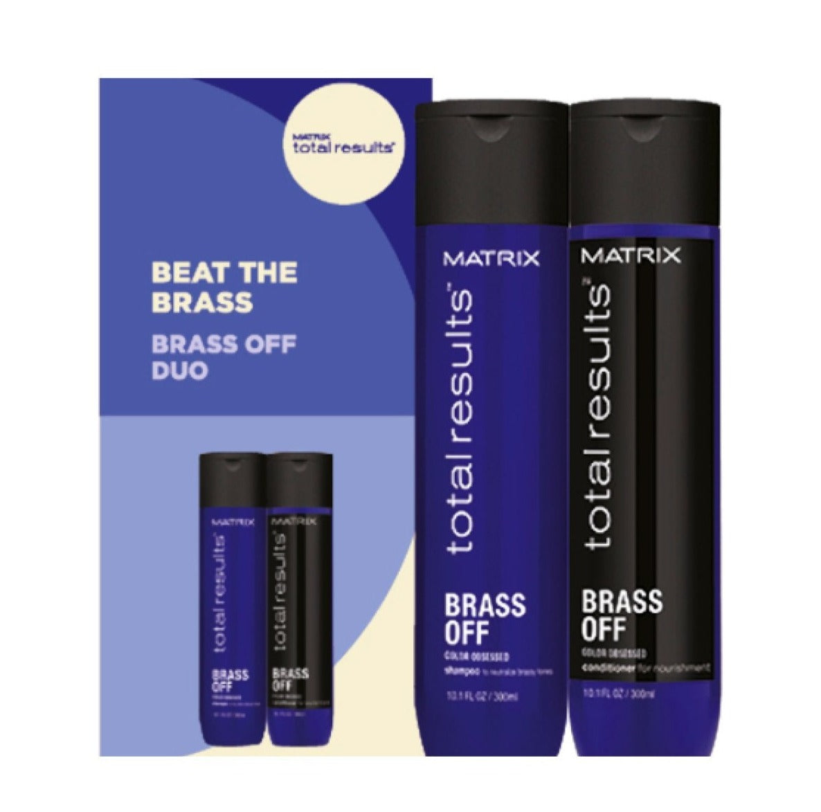 Matrix Total Results Brass Off Duo Gift Pack - Salon Warehouse