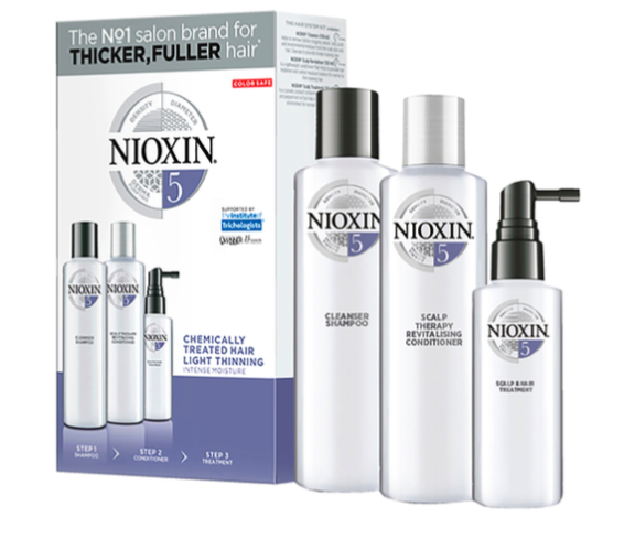 Nioxin System 5 Trio Trial kit production date 11/20 - Salon Warehouse