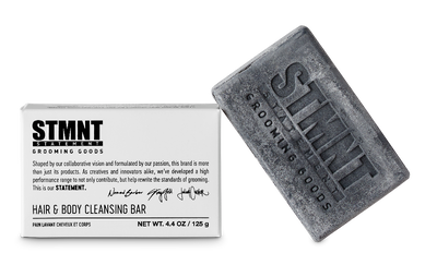 STMNT Grooming Goods Hair and Body Cleansing Bar 125g - Salon Warehouse