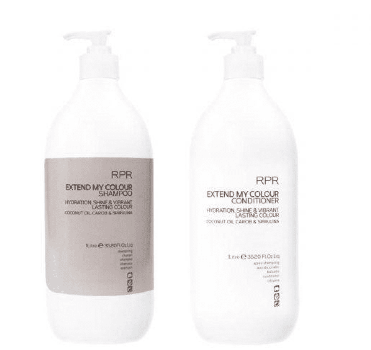 RPR Extend My Colour Shampoo and Conditioner 1000ml Duo - Salon Warehouse