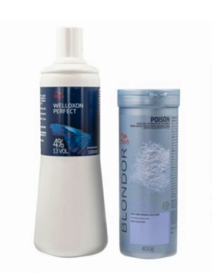 Wella Blondor Lightening Powder (400g) And 4% Developer - Salon Warehouse