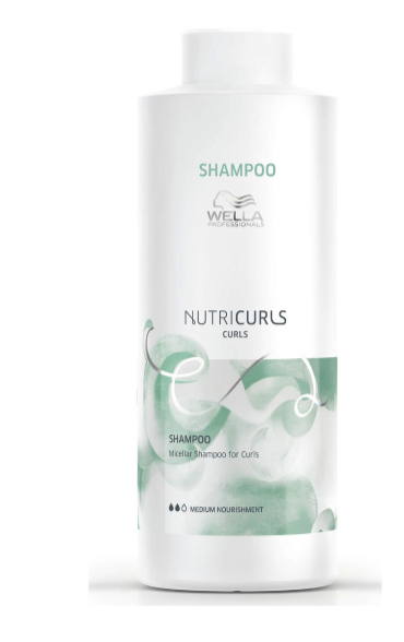 Wella Nutricurls Micellar Curls Shampoo 1000ml - Salon Warehouse
