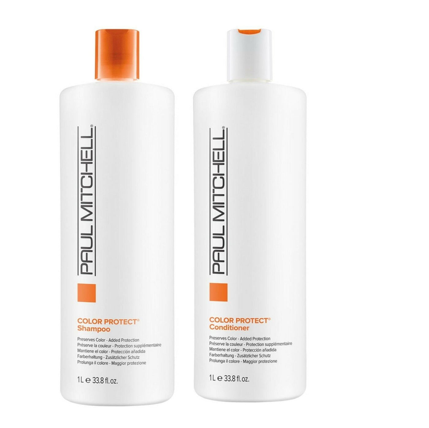 Paul Mitchell Color Protect Duo Shampoo and Conditioner 1000ml - Salon Warehouse