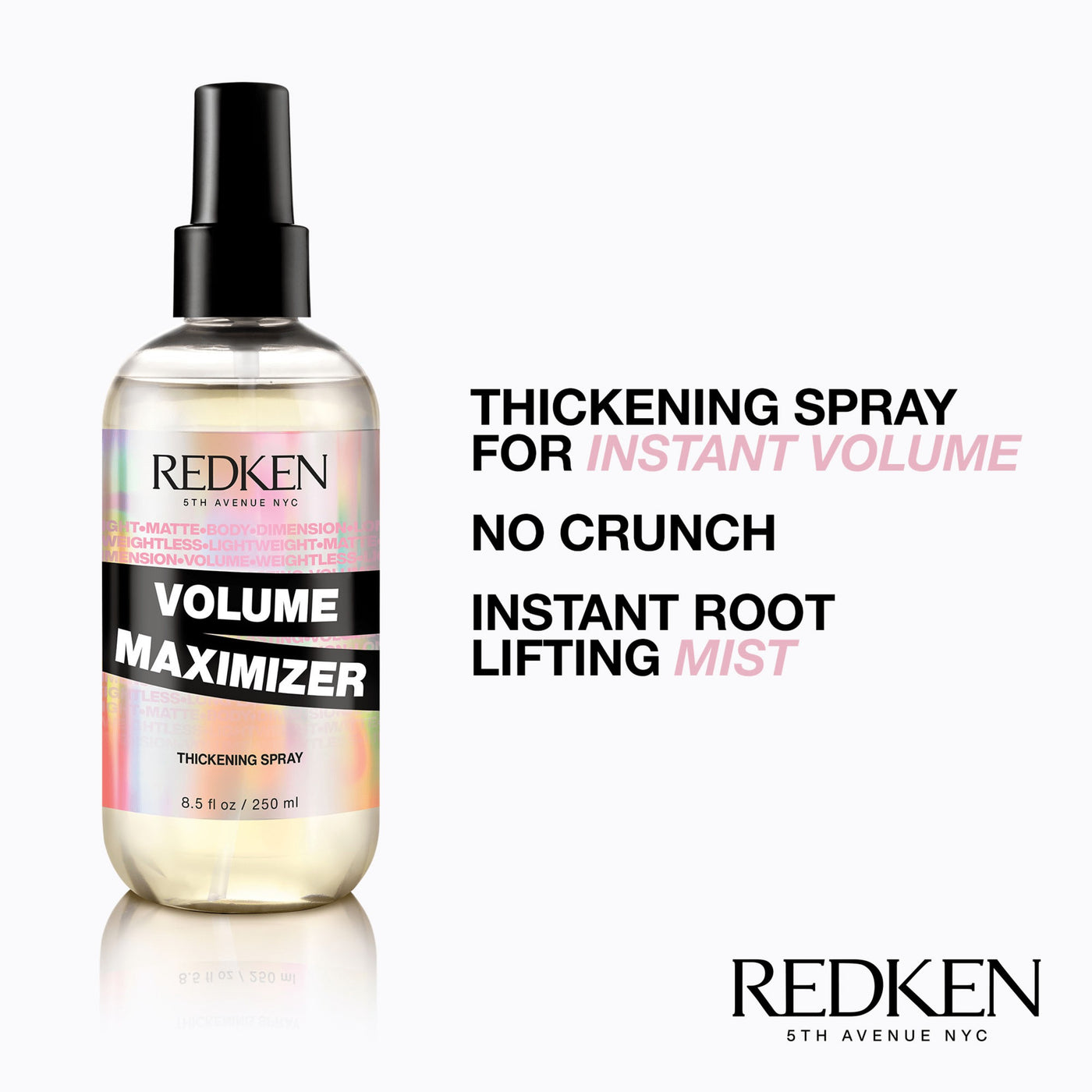 Redken Volume Maximizer Thickening Spray 250ml - Salon Warehouse