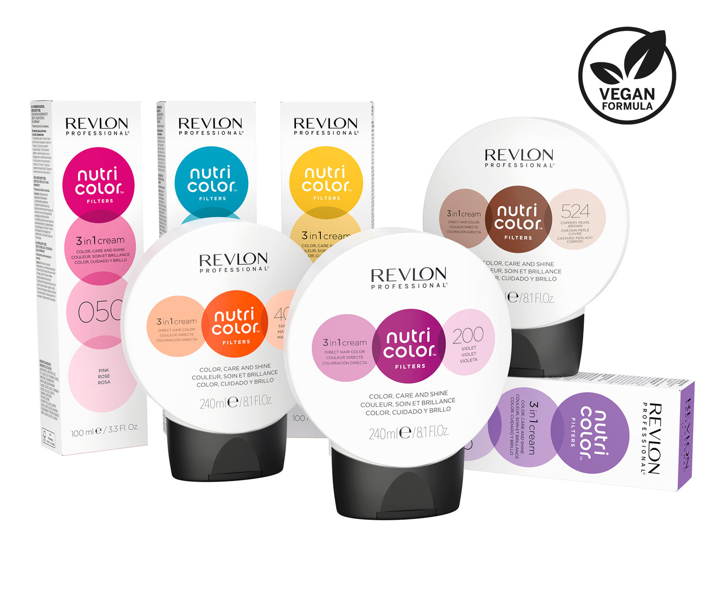 Revlon Professional Nutri Color Filters 240ml - Salon Warehouse
