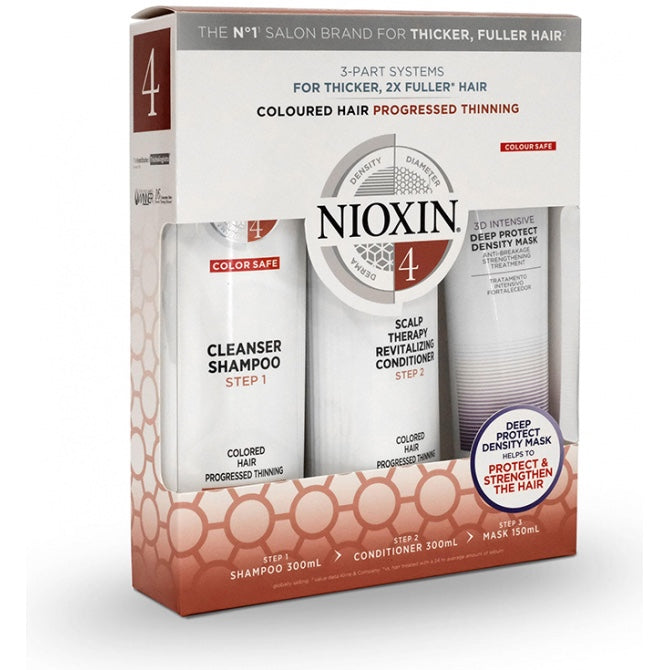 Nioxin System 4 Trio Gift Pack - Salon Warehouse