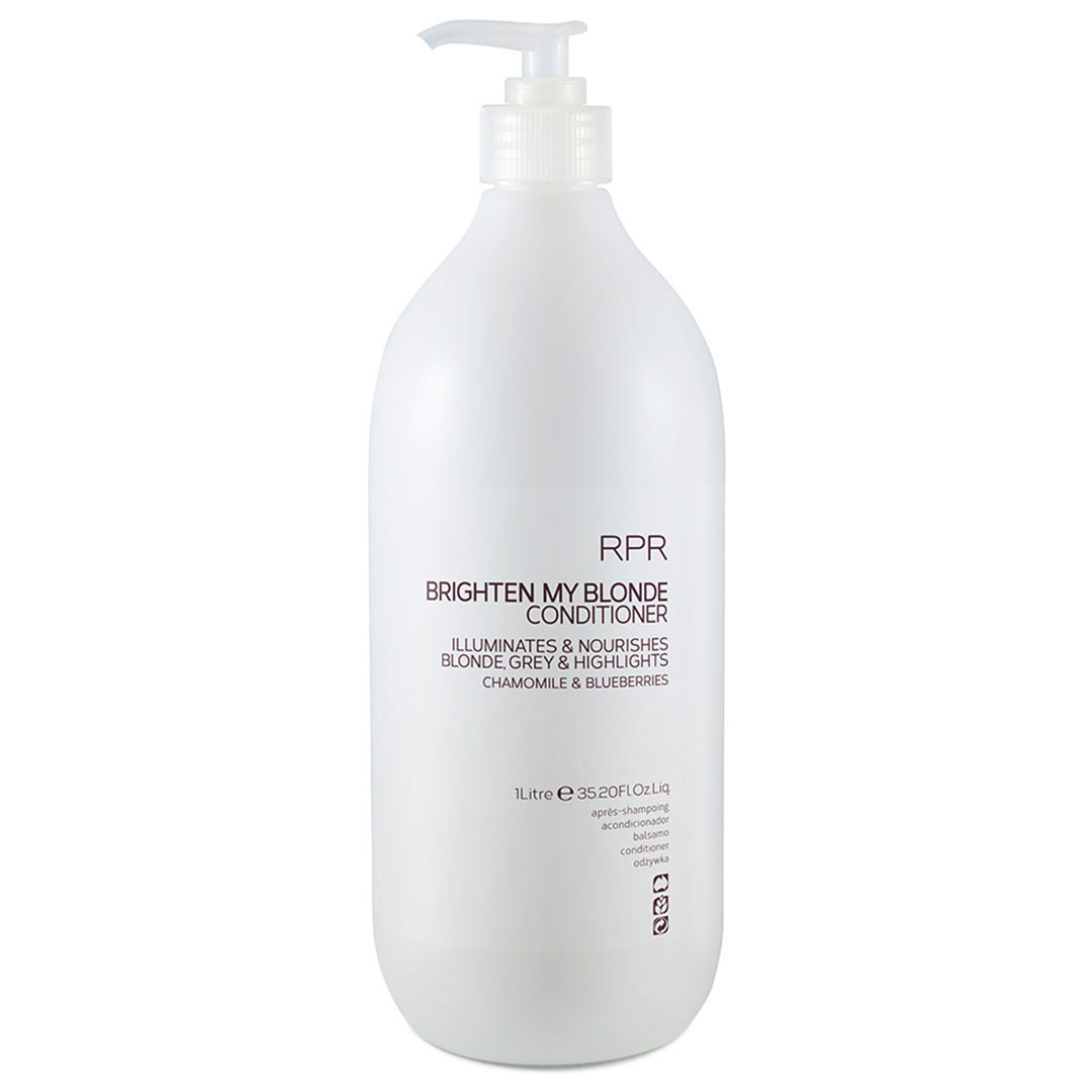 RPR Brighten My Blonde Conditioner 1000ml - Salon Warehouse