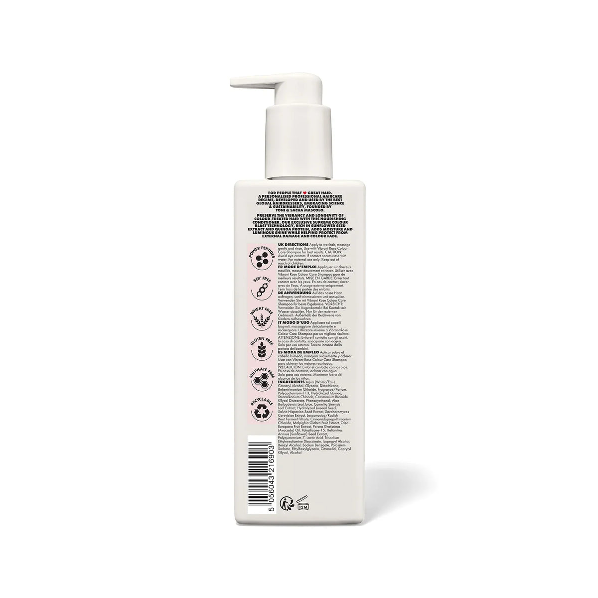 LABEL.M Vibrant Rose Colour Care Conditioner 300ml
