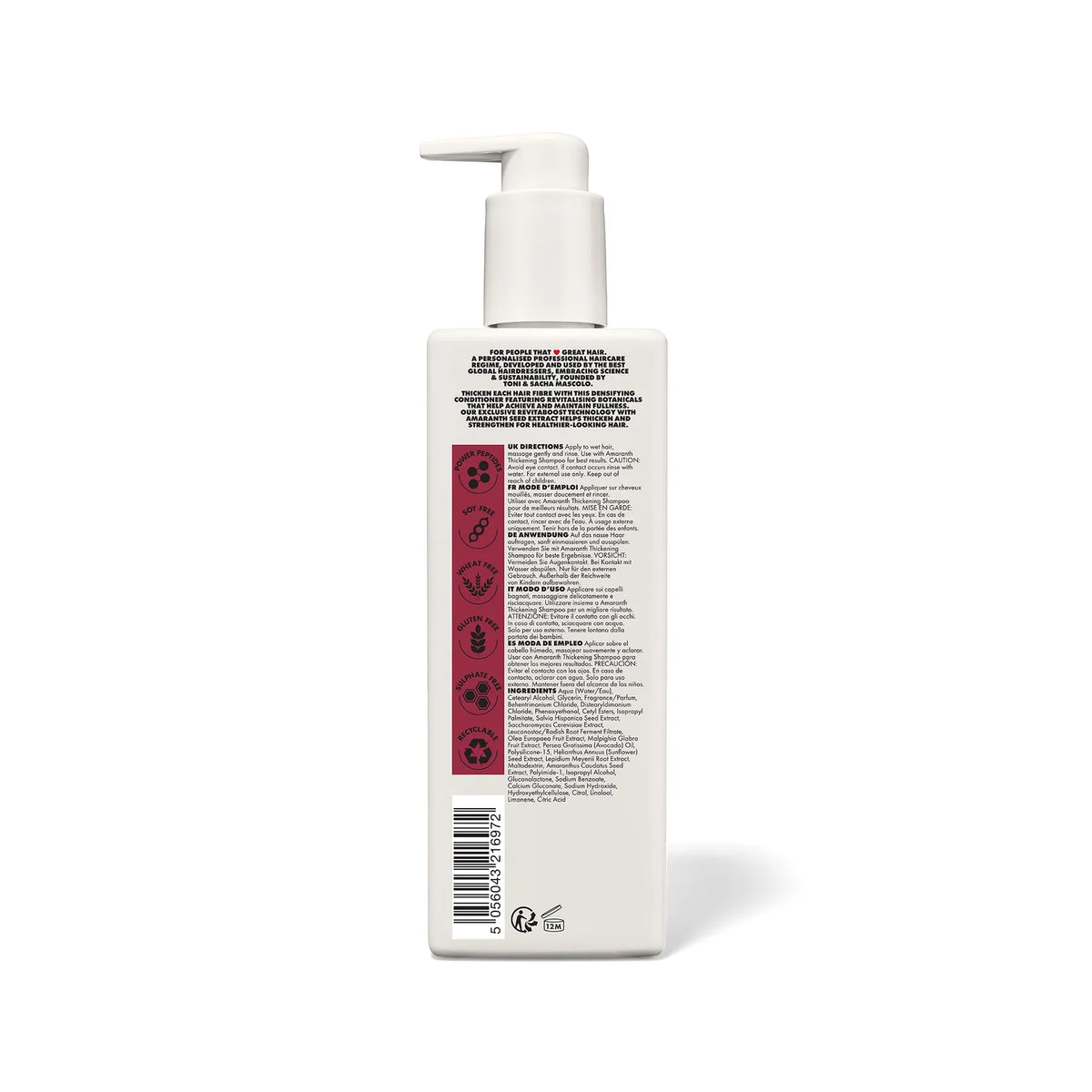 LABEL.M Amaranth Thickening Conditioner 300ml