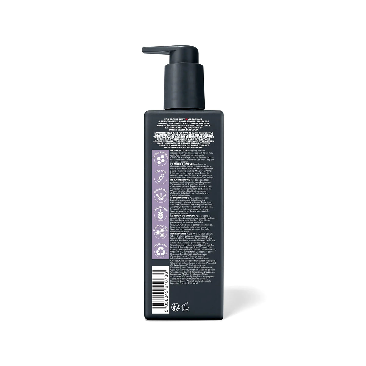 LABEL.M Royal Yuzu Anti-Frizz Shampoo 300ml