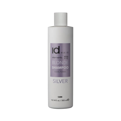 idHAIR Elements Xclusive Blonde Shampoo - Silver 300ml - Salon Warehouse