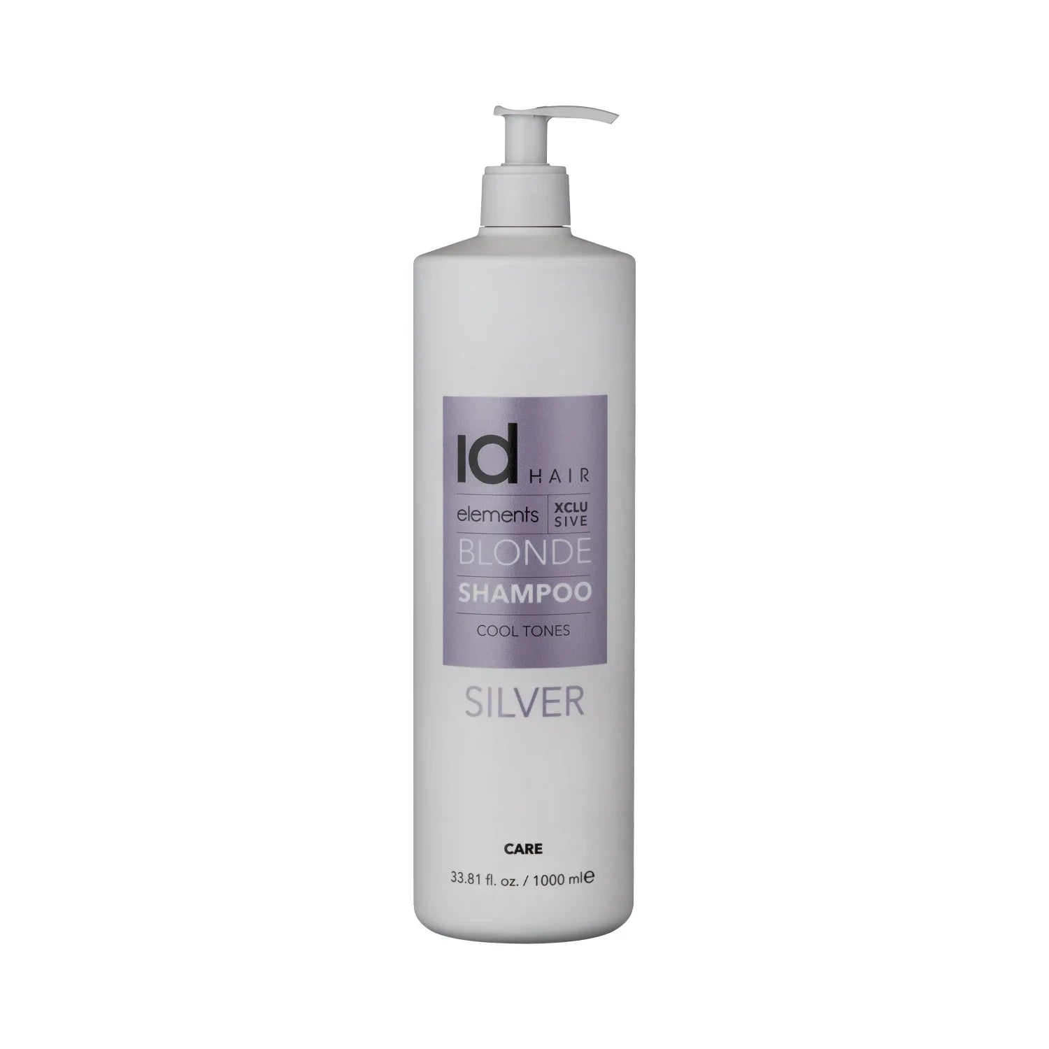 idHAIR Elements Xclusive Blonde Shampoo - Silver 1000ml - Salon Warehouse