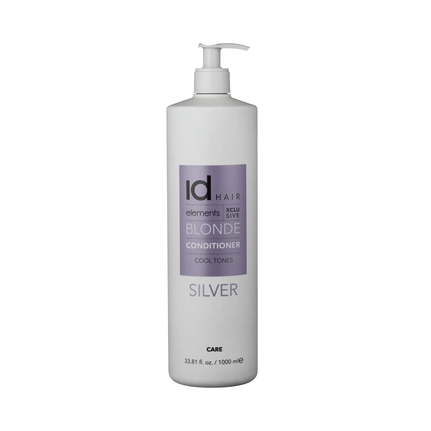 idHAIR Elements Xclusive Blonde Conditioner - Silver 1000ml - Salon Warehouse