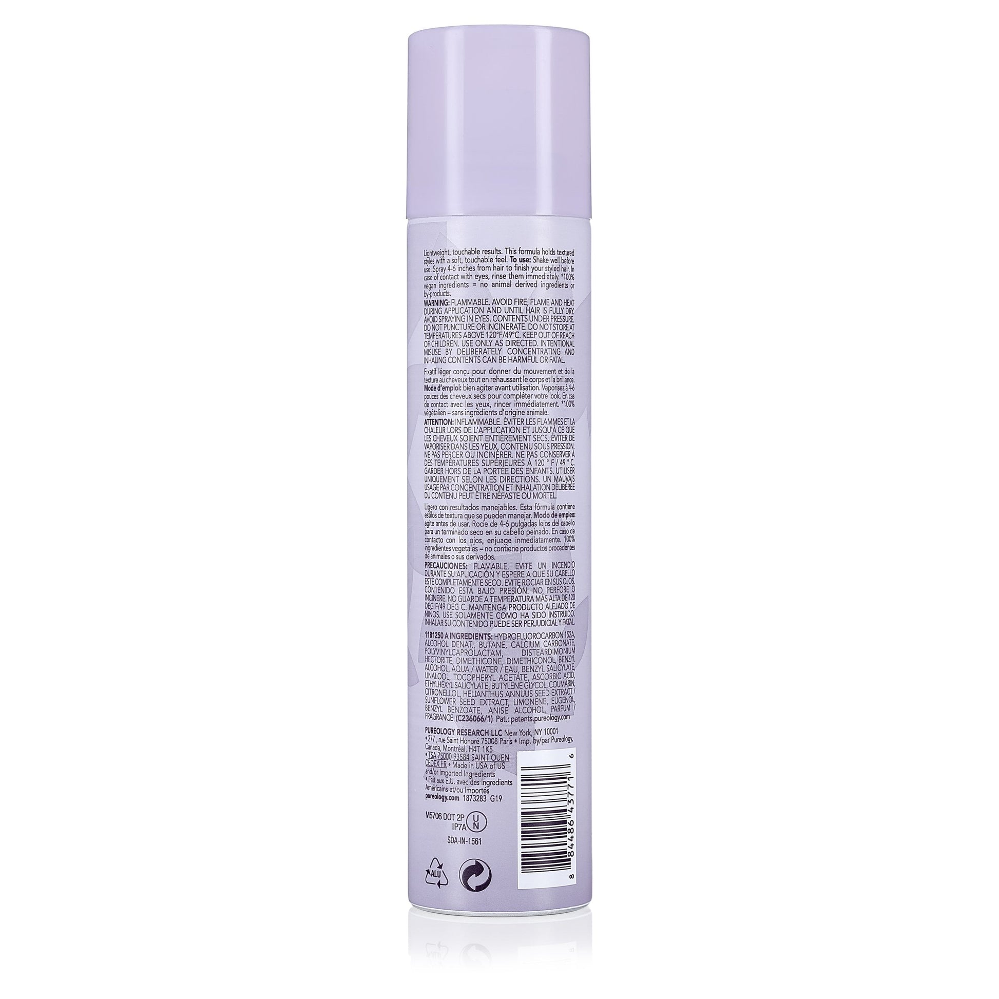 Pureology Style + Protect Texture Finishing Spray 142g Trio - Salon Warehouse