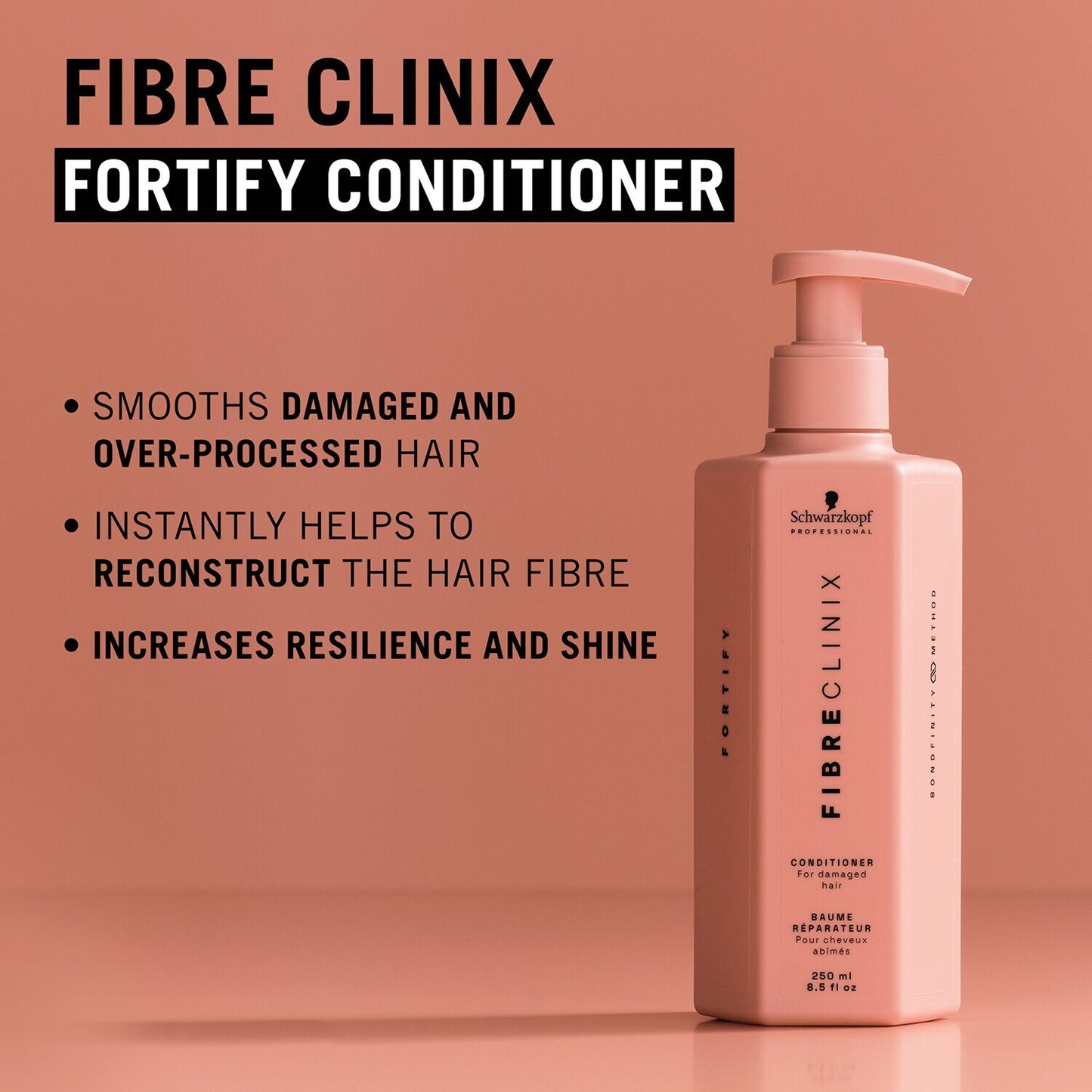Schwarzkopf Professional Fibre Clinix Fortify Conditioner 250ml