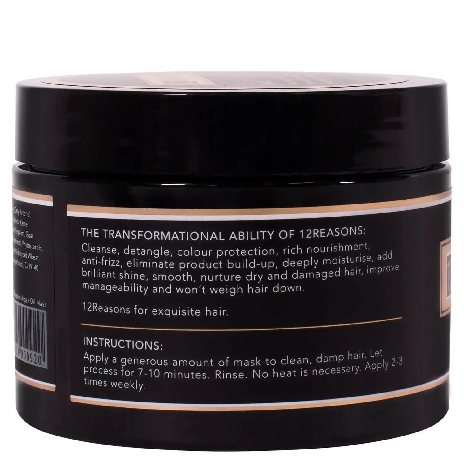 12 Reasons Argan Oil Mask 250ml - Salon Warehouse