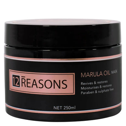 12 Reasons Marula Oil Hair Mask 250ml - Salon Warehouse