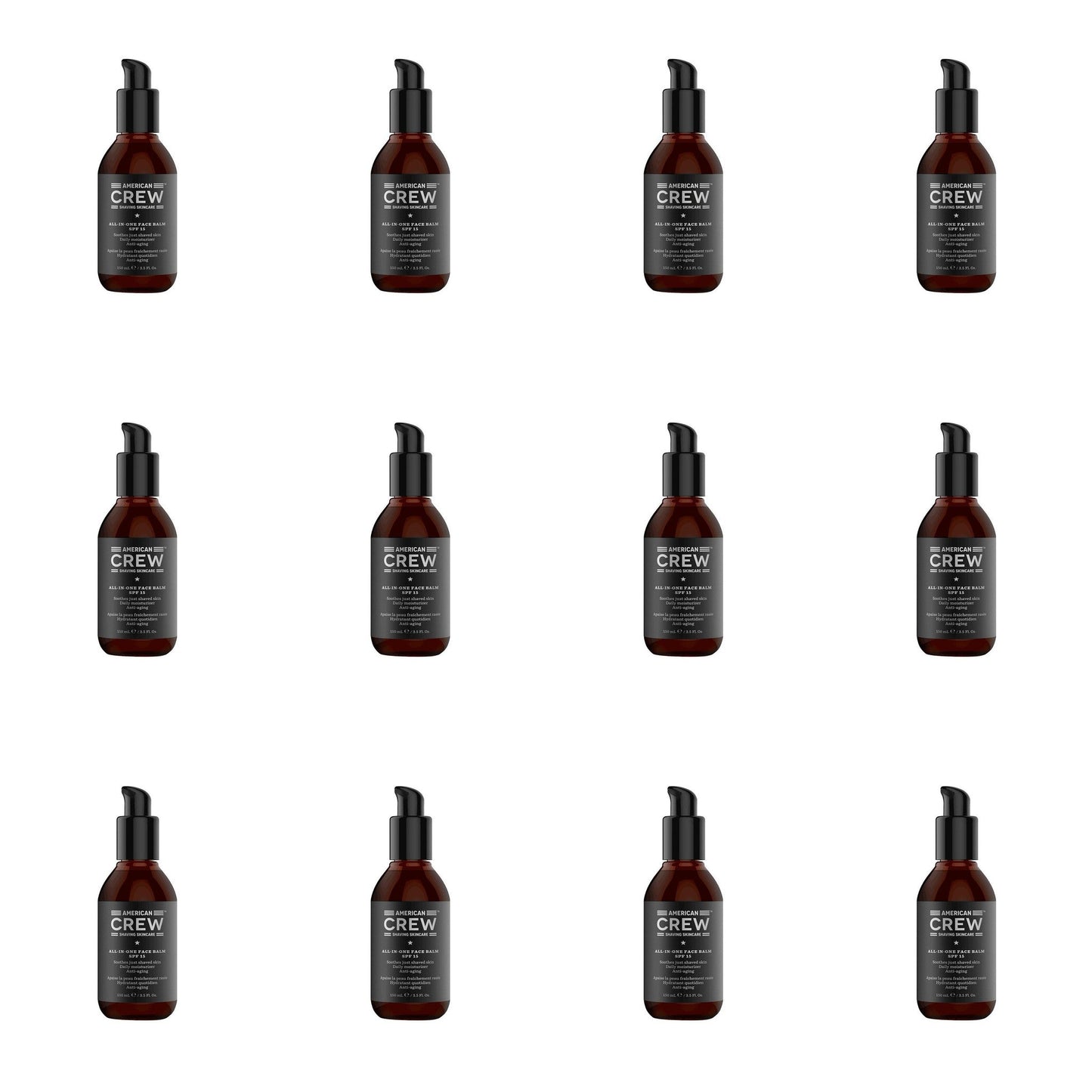American Crew Shaving Skincare All-In-One Face Balm 170ml 12 Pack