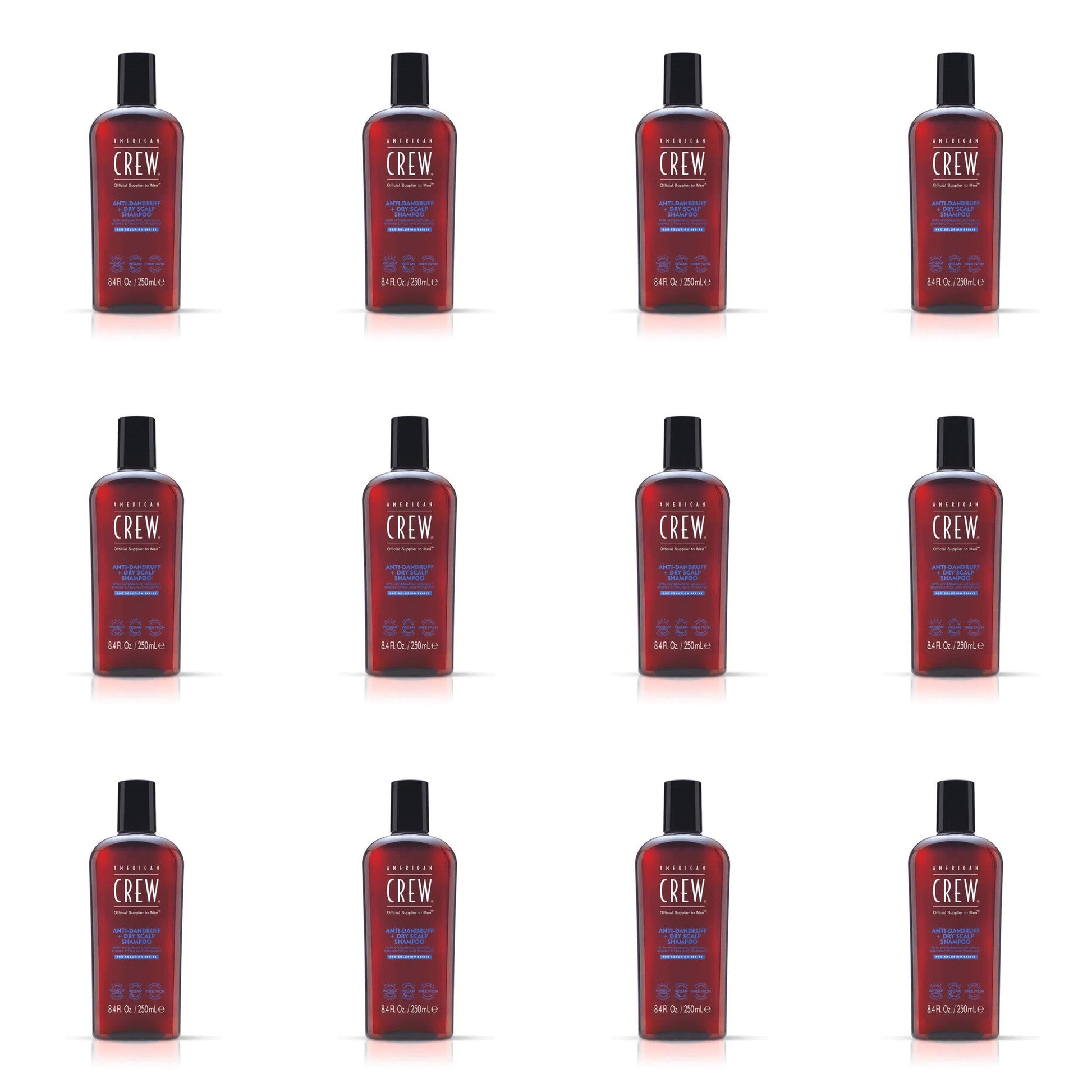American Crew Anti-Dandruff and Dry Scalp Shampoo 250ml 12 Pack