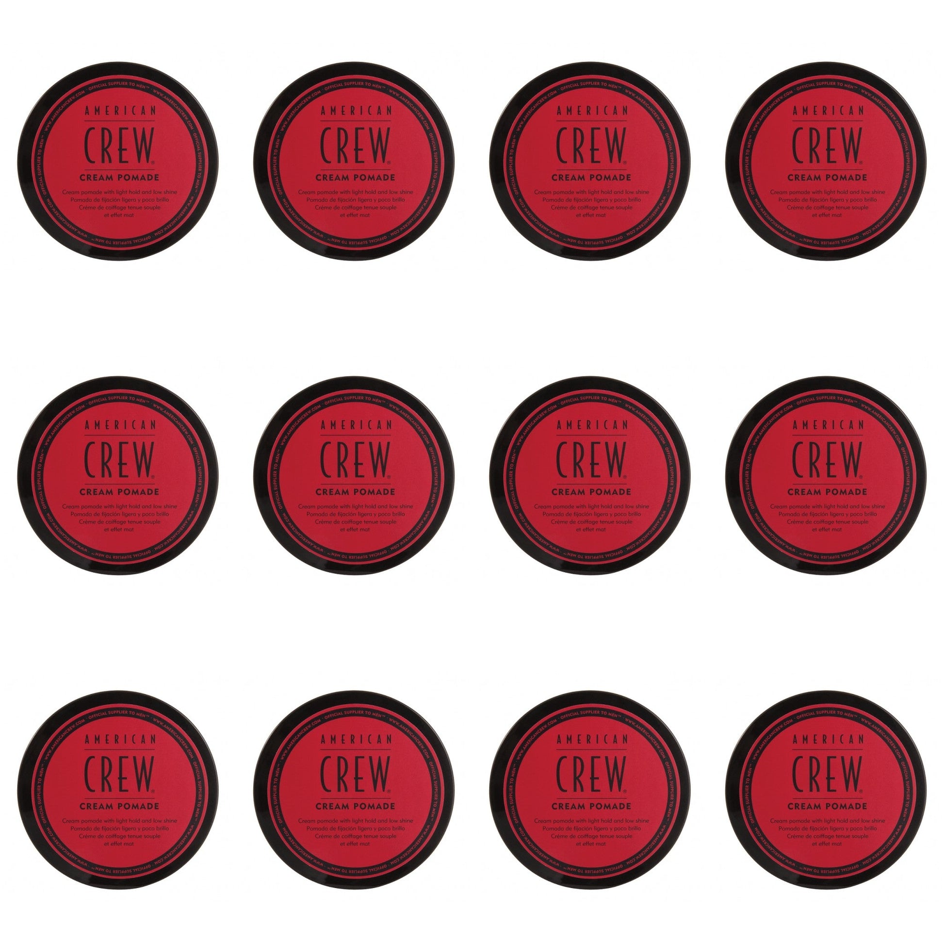 American Crew Cream Pomade 12 Pack