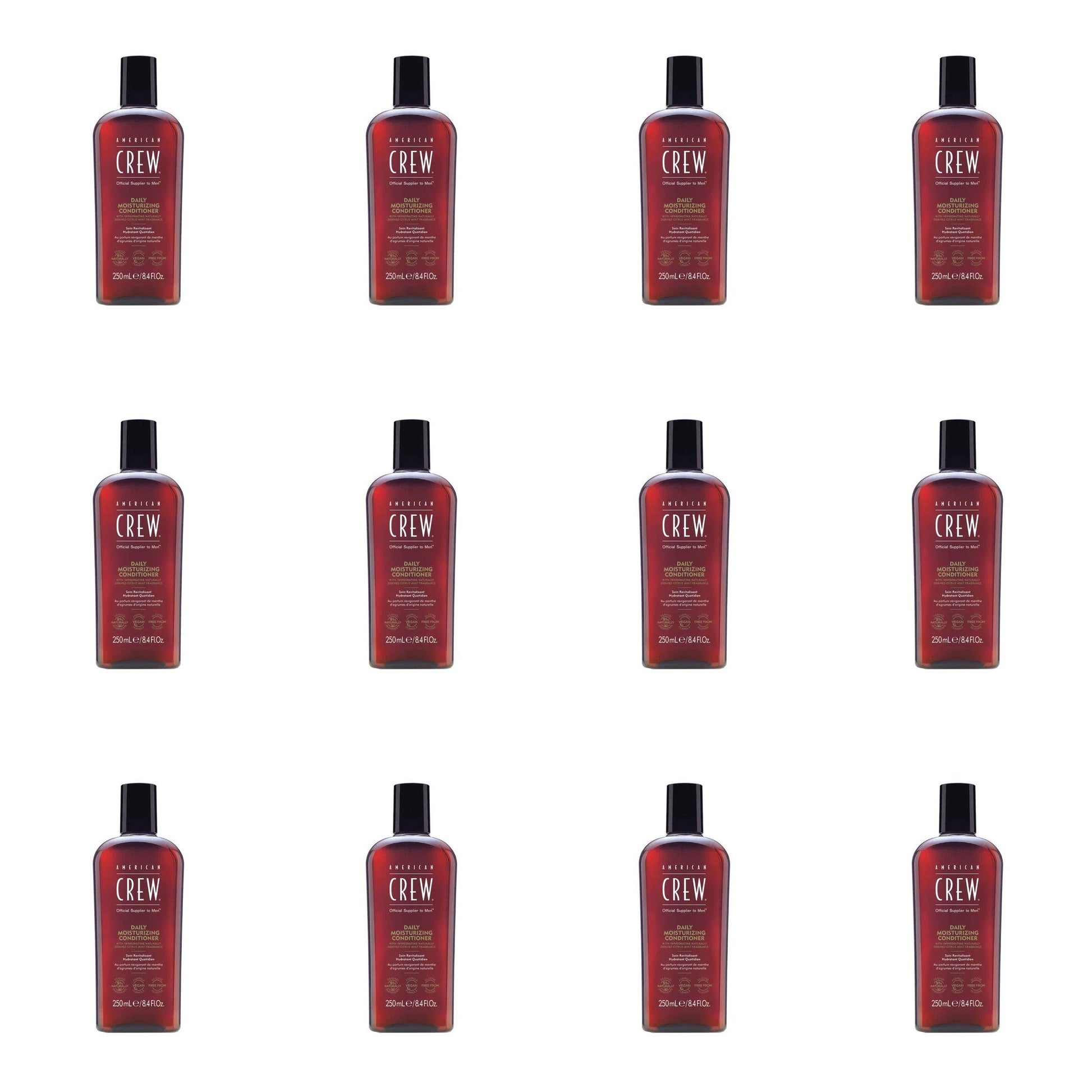 American Crew Daily Moisturising Conditioner 250ml 12 Pack