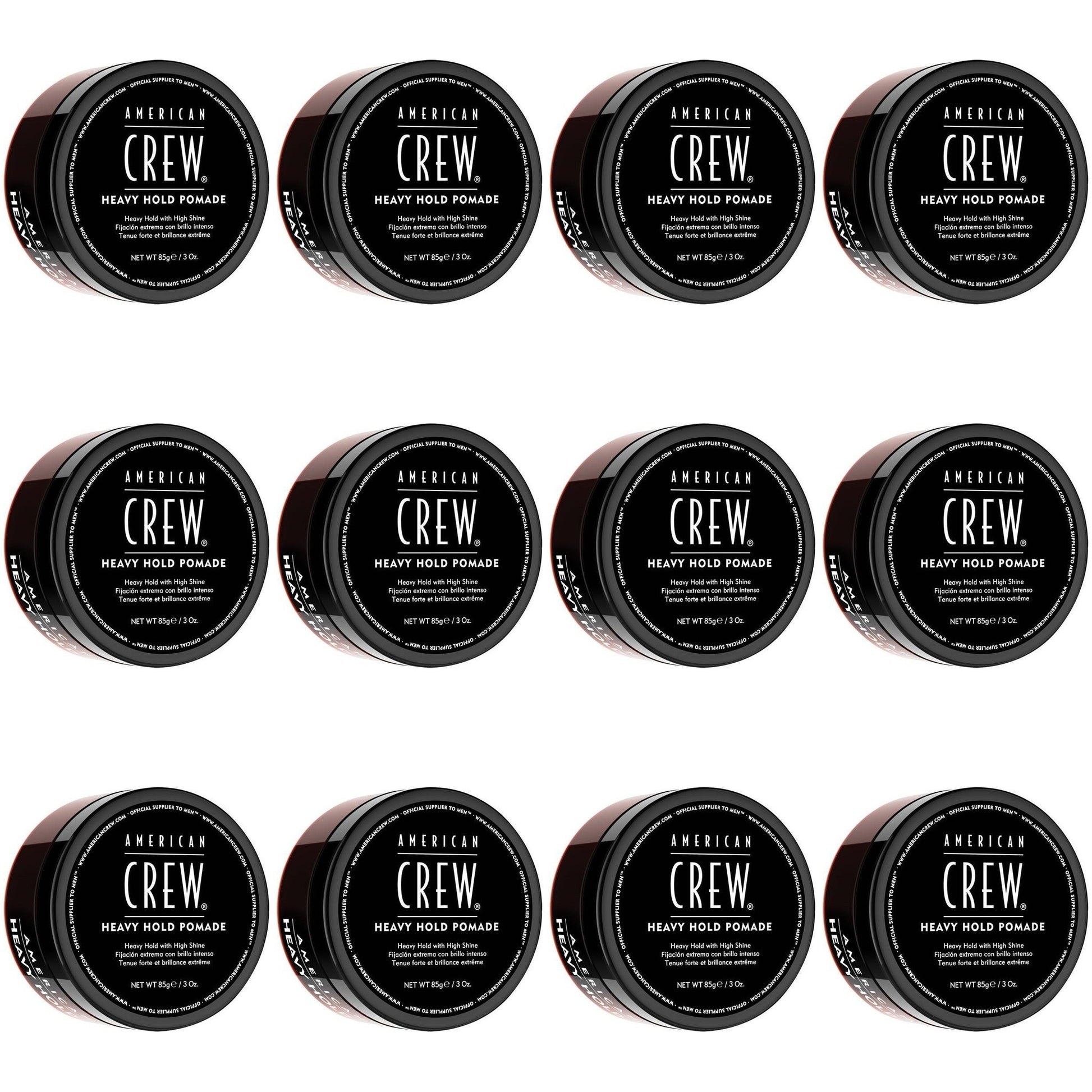 American Crew Heavy Hold Pomade 85g 12 Pack