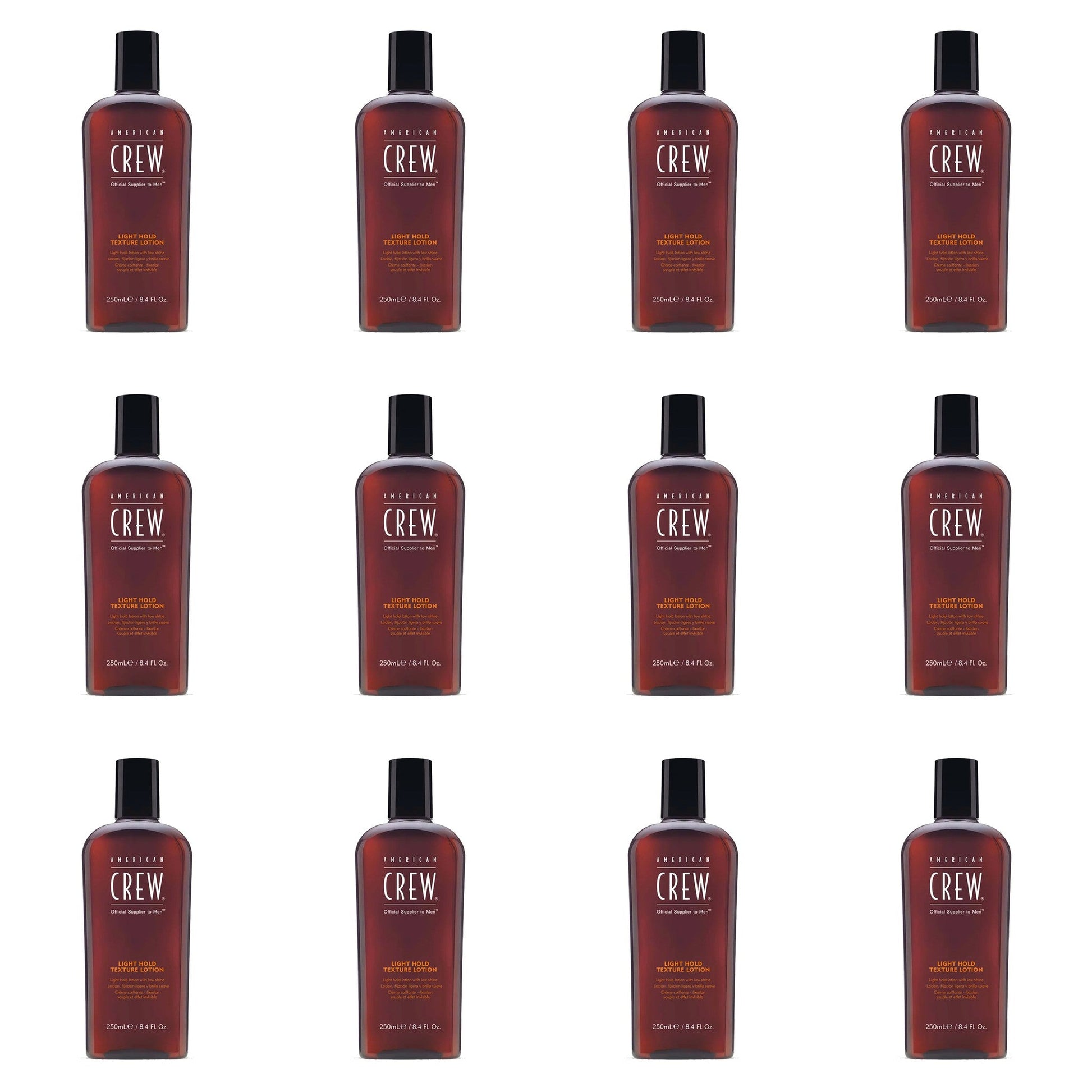 American Crew Light Hold Texture Lotion 250ml 12 Pack