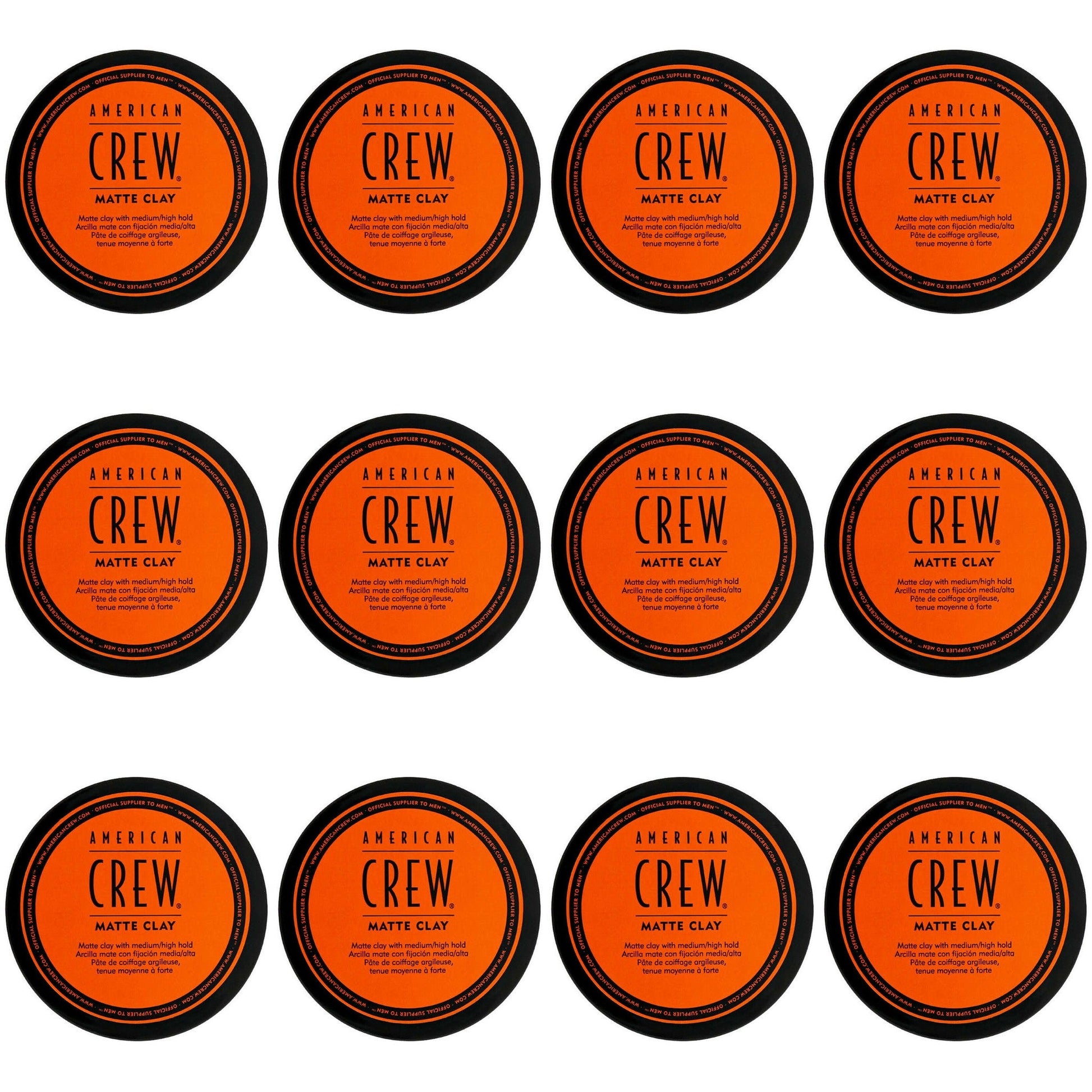 American Crew Matte Clay 85g 12 Pack