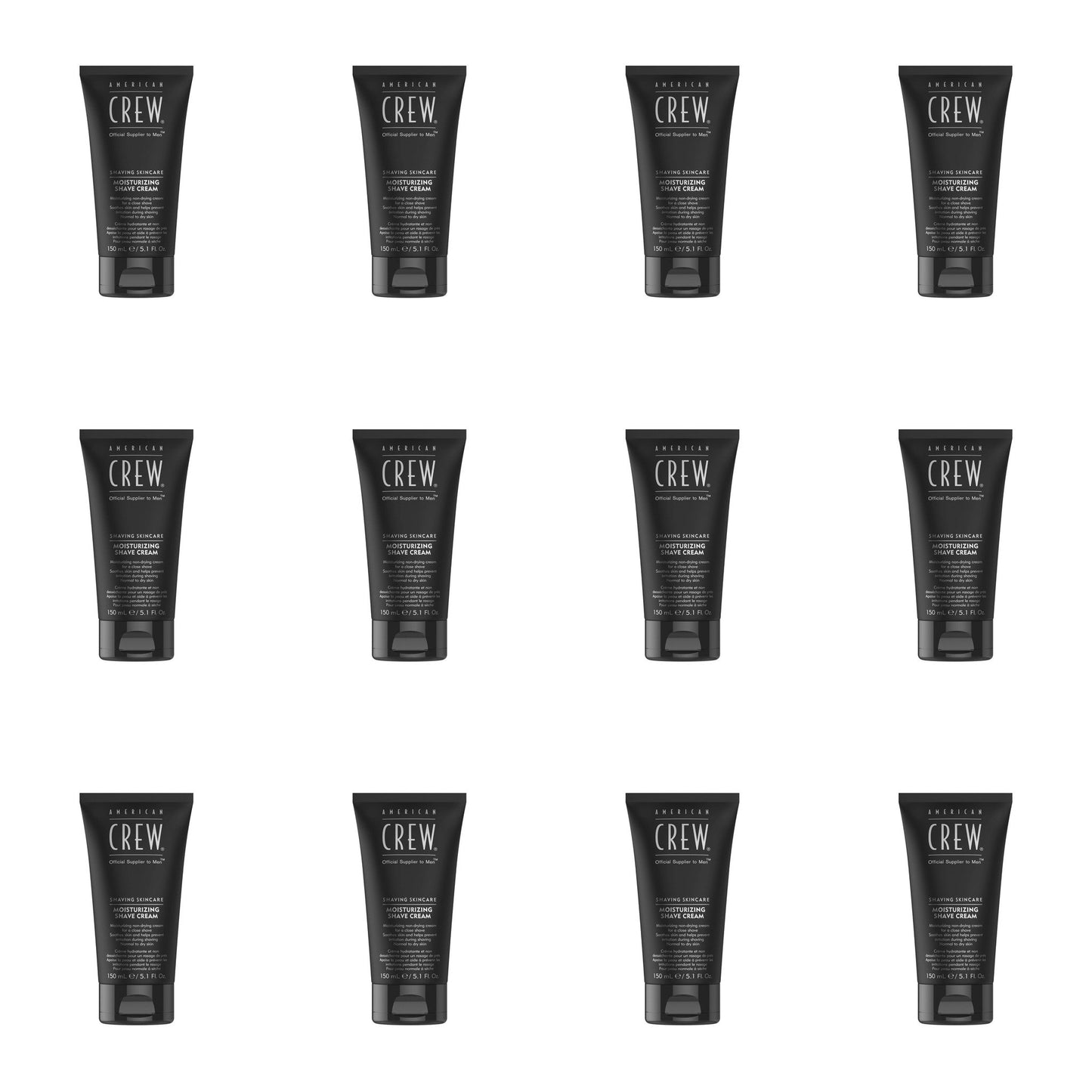 American Crew Moisturising Shave Cream 150ml 12 Pack