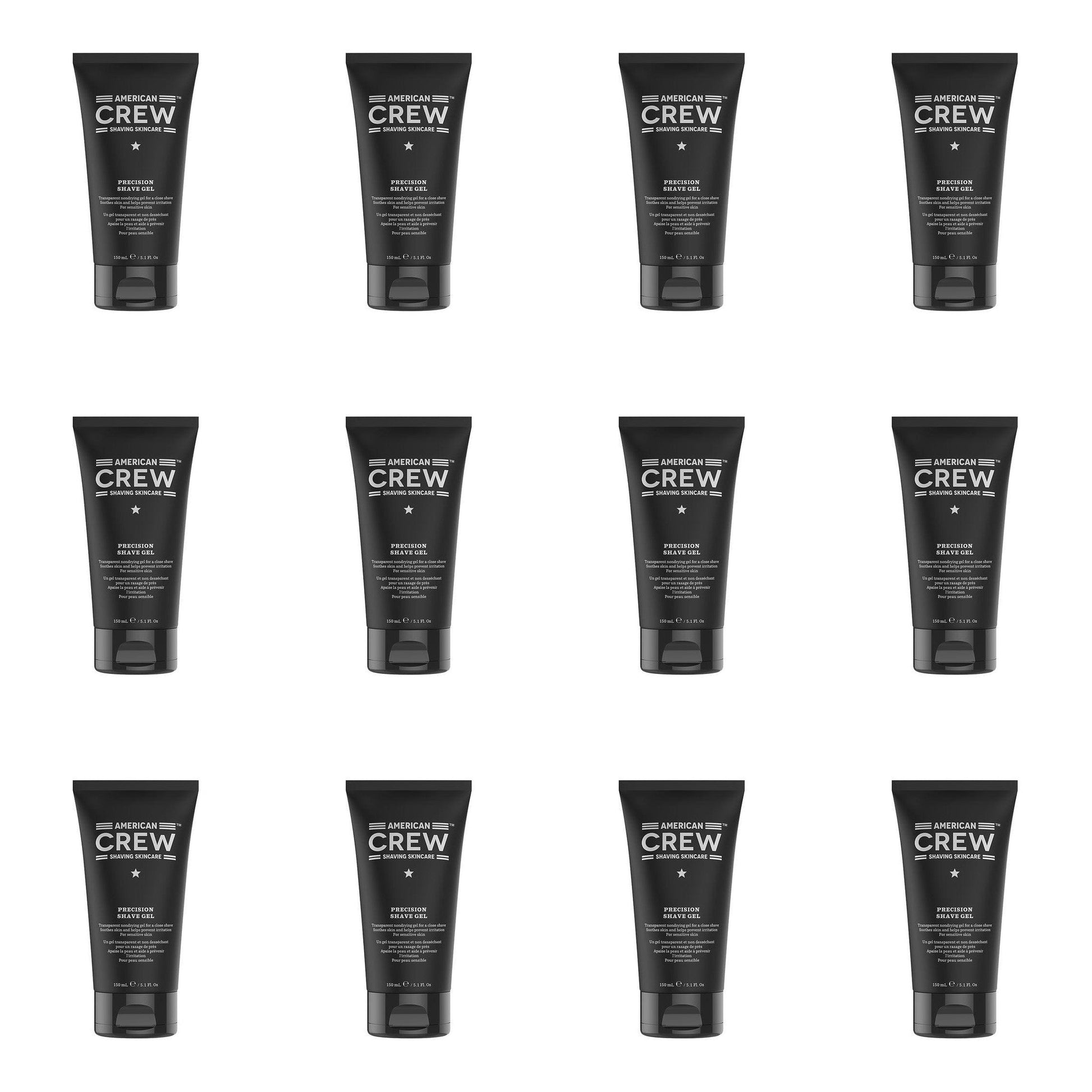 American Crew Shaving Skincare Precision Shave Gel 150ml 12 Pack