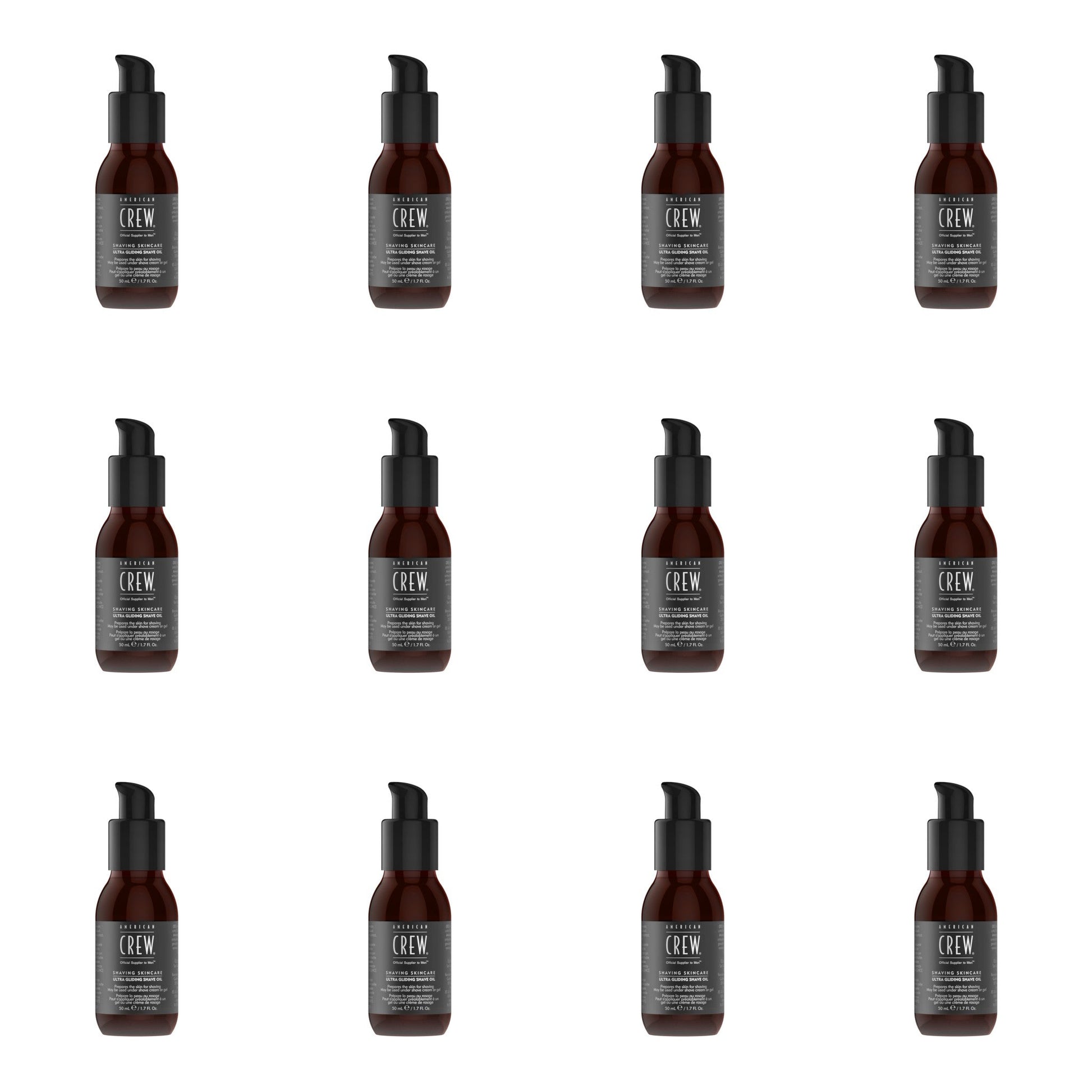 American Crew Ultra Gliding Shave Oil 50ml 12 Pack