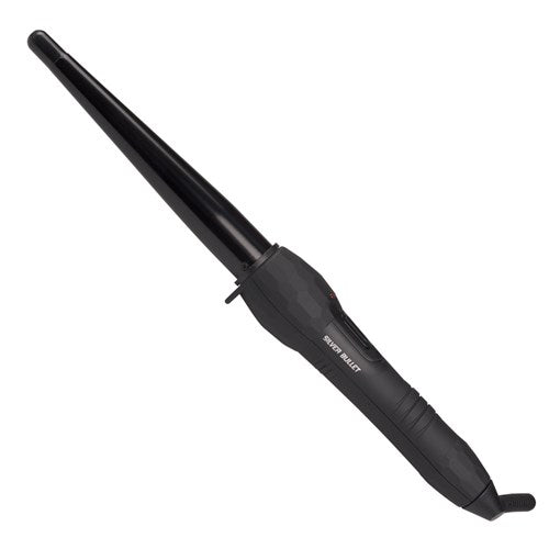 Silver Bullet City Chic Ceramic Conical Curling Iron Black - Salon Warehouse