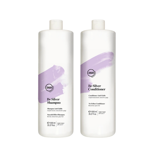 360 Be Silver Shampoo & Conditioner 1000ml Duo
