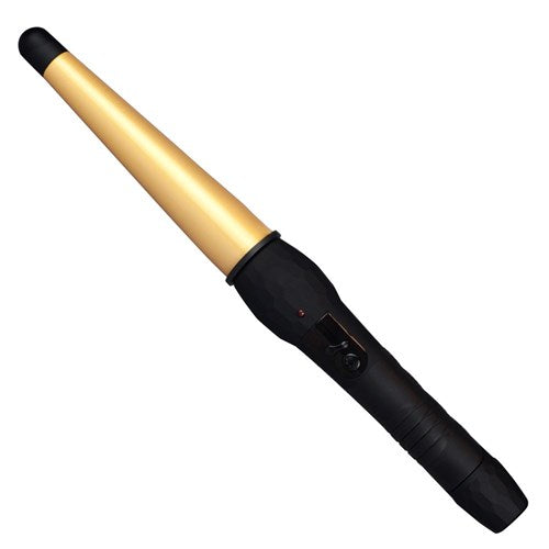 Silver Bullet Fastlane Large Ceramic Conical Curling Iron Gold - Salon Warehouse