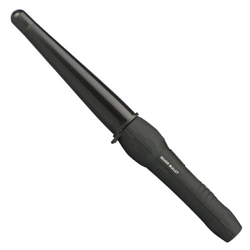 Silver Bullet City Chic Ceramic Conical Curling Iron Black - Salon Warehouse