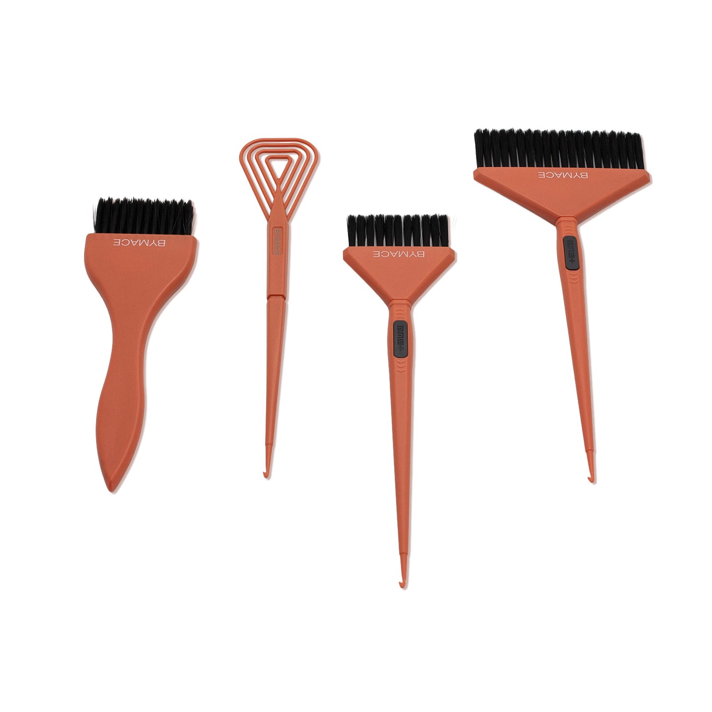 BYMACE - Mixer & Tinting Brush Set 4 Pack - Orange