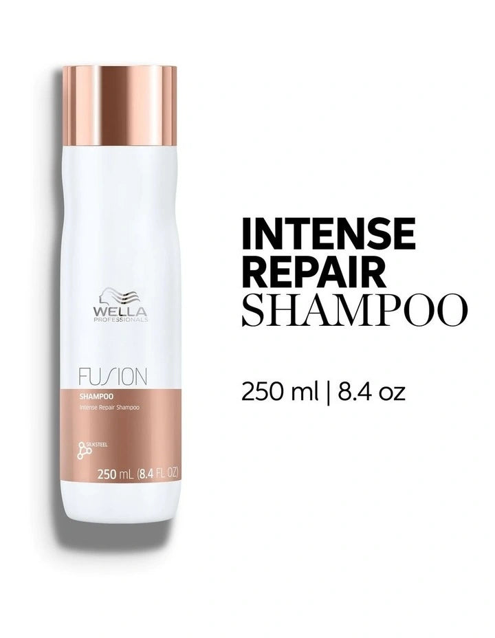 Wella Fusion Trio Gift Pack - Shampoo 250ml, Conditioner 200ml, Mask 150ml