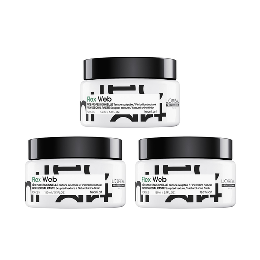 L'Oréal Tecni.Art Flex Web Sculpting Paste 150ml Trio