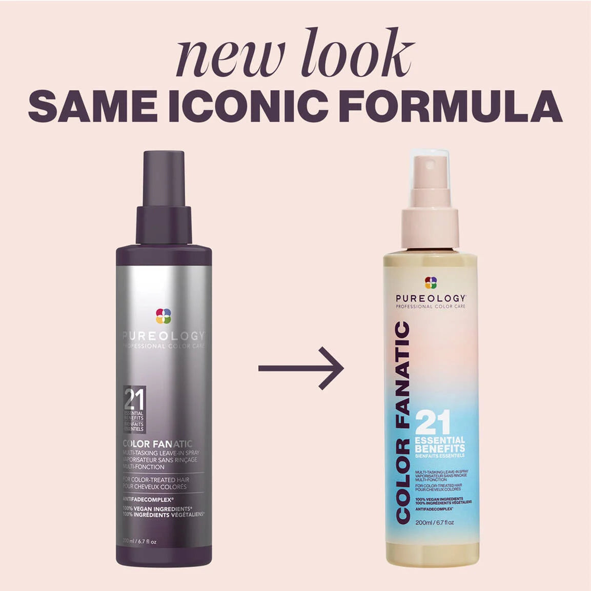 Pureology Colour Fanatic Multi Tasking Leave In Spray 200ml Trio - Salon Warehouse
