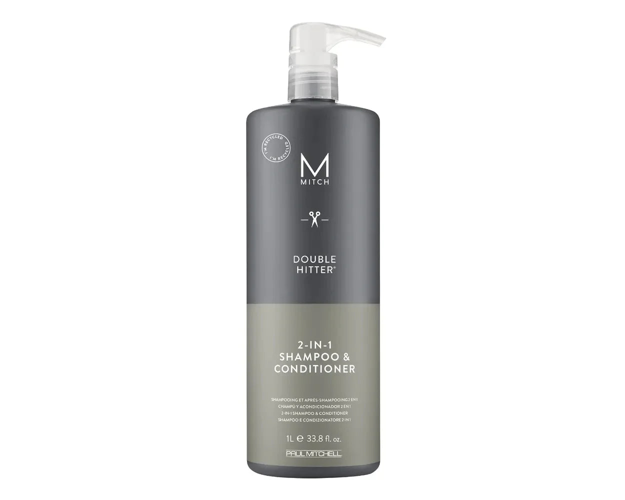 Paul Mitchell Mitch Double Hitter - Shampoo & Conditioner 2-in-1 1000ml