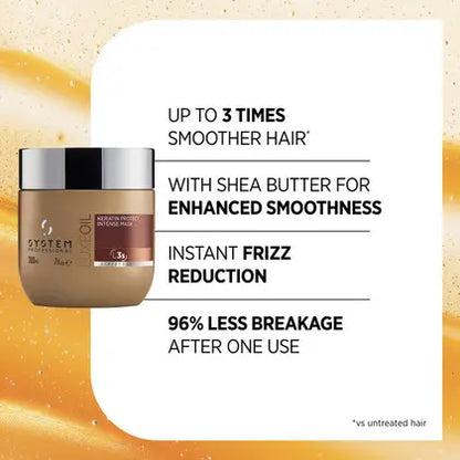 System Professional Luxeoil Keratin Protect Intense Mask 200ml