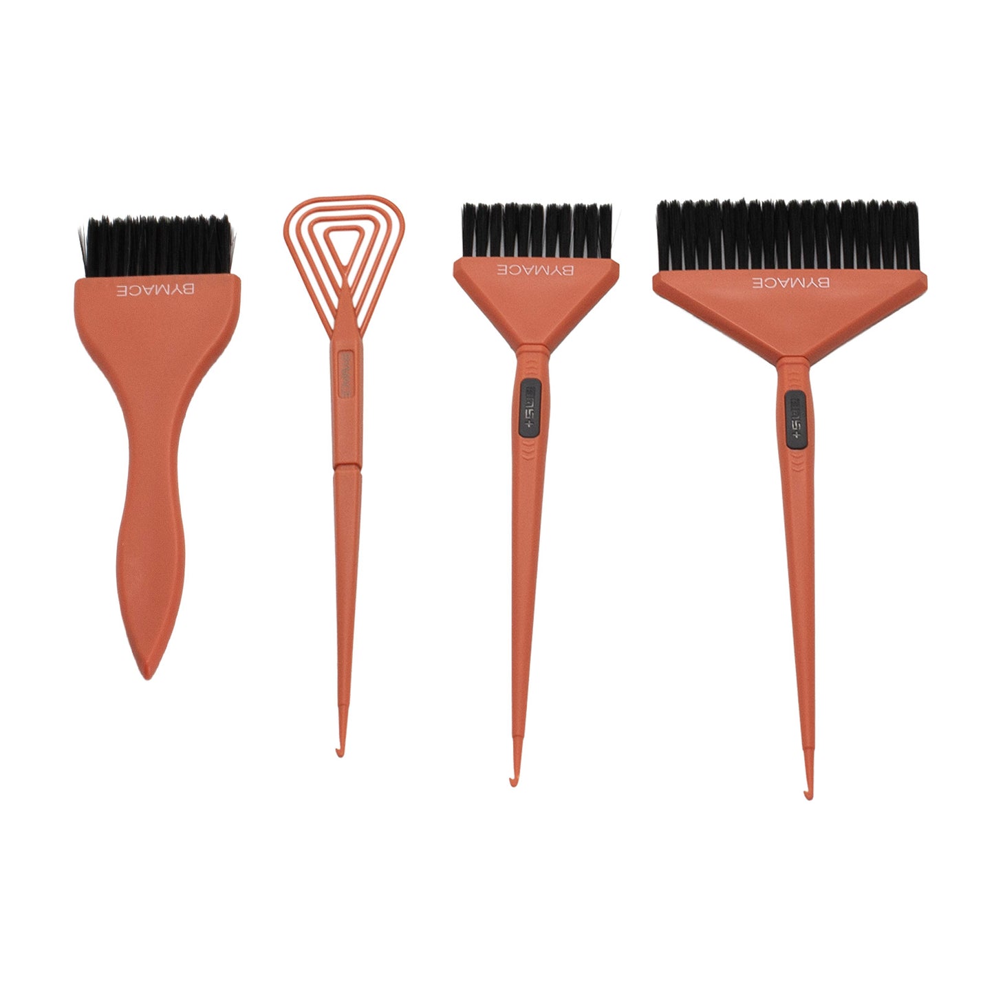 BYMACE - Mixer & Tinting Brush Set 4 Pack - Orange