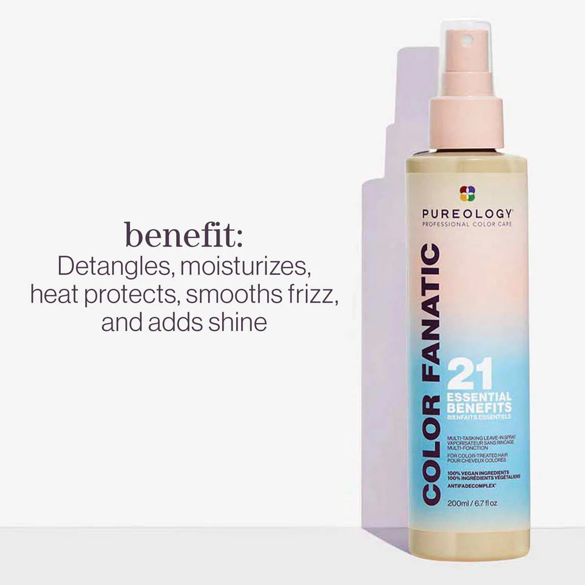 Pureology Colour Fanatic Multi Tasking Leave In Spray 200ml Trio - Salon Warehouse