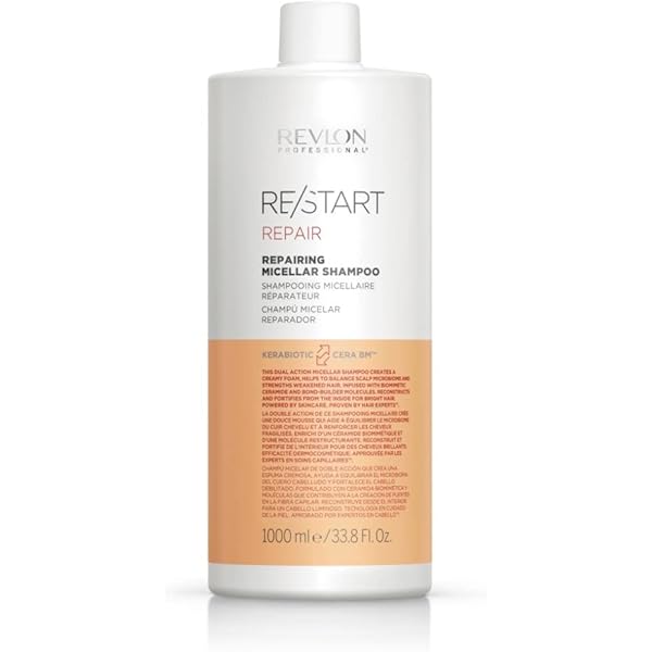 Revlon Re/Start Recovery Restorative Micellar Shampoo 1000ml & Restorative Melting Conditioner 750ml Duo - Salon Warehouse